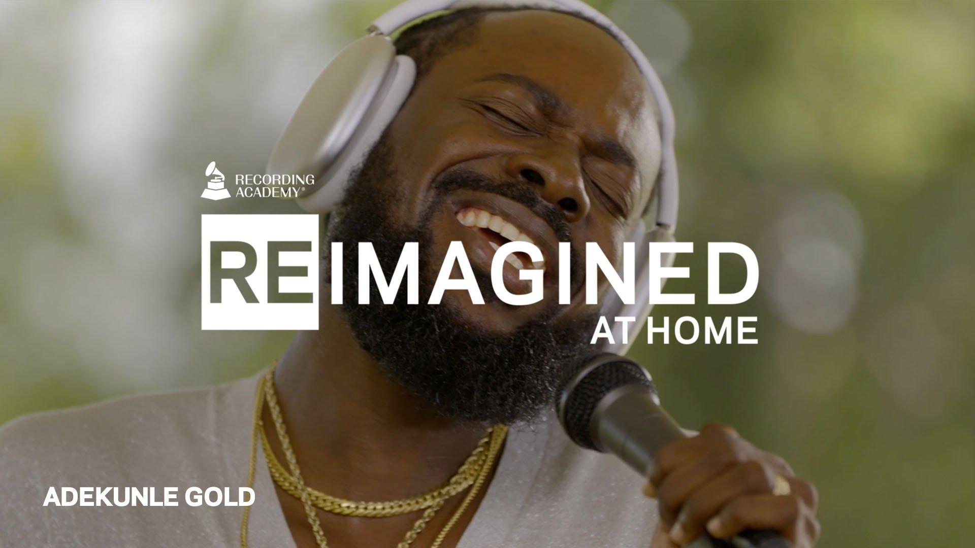 Cover of Coldplay's "Yellow" In A Soaring Performance by Adekunle Gold | Reimagined At Home